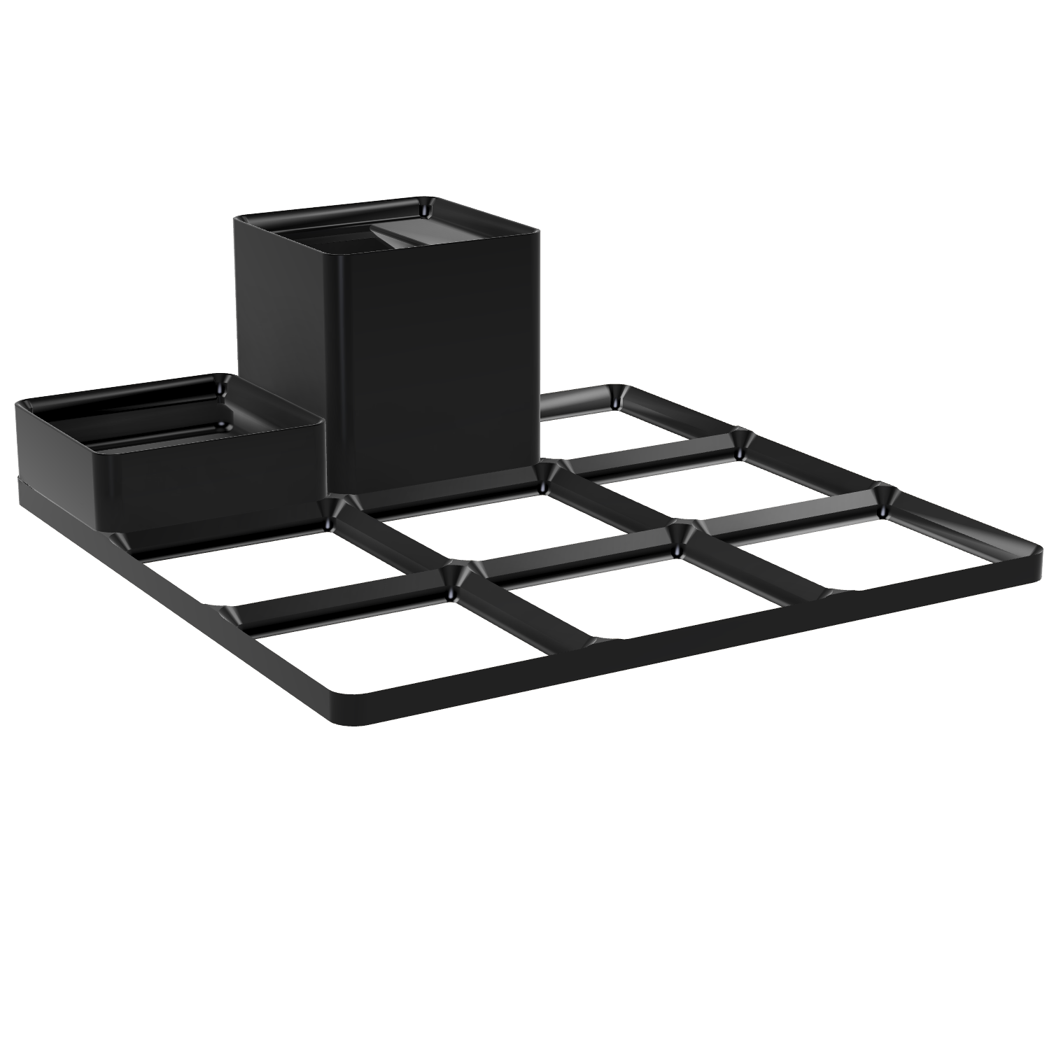 bild nr 1 på produkten: Frame 3x3, Gridfinity-compatible, 42 mm bin system