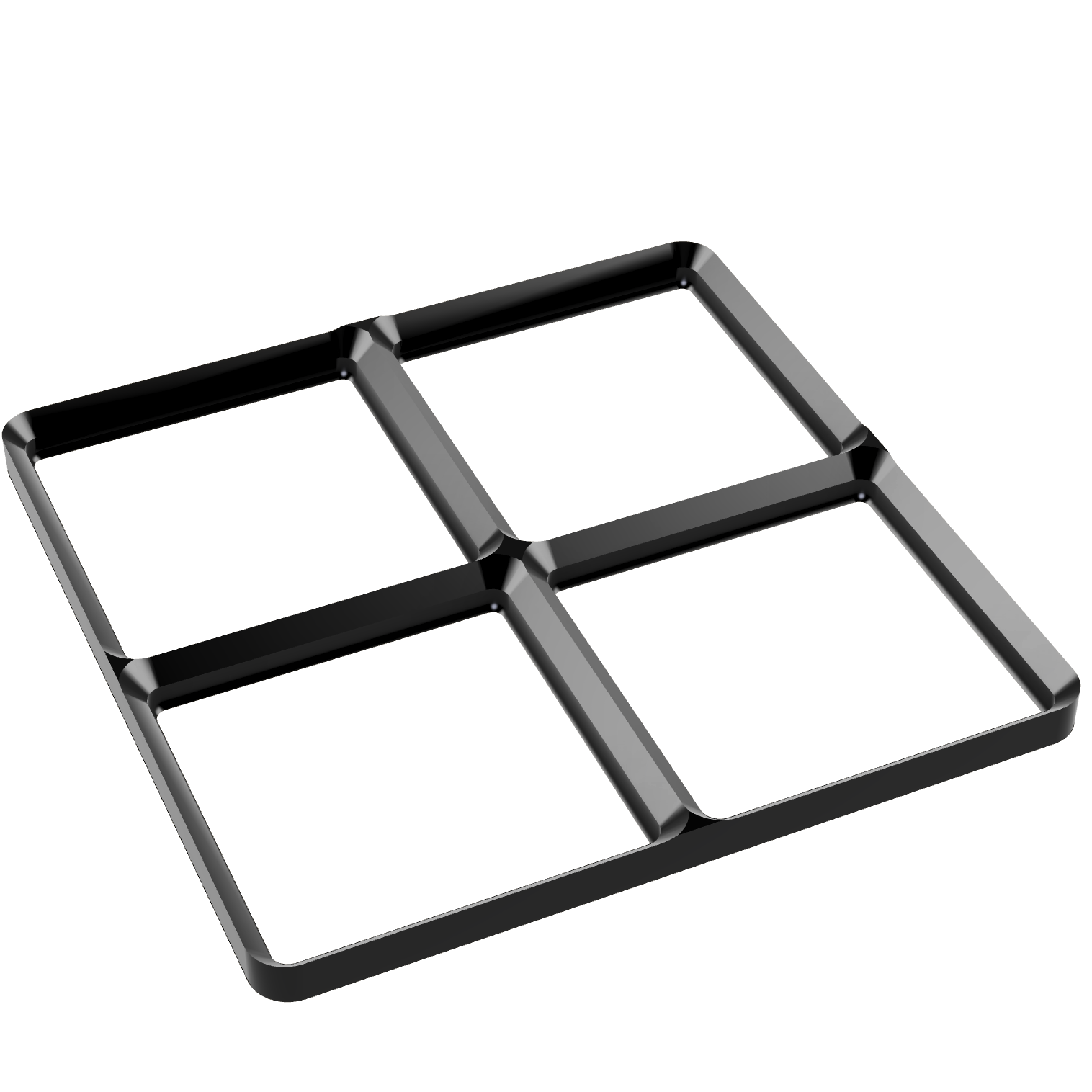 bild nr 2 på produkten: Frame 2x2, Gridfinity compatible, 42 mm bin system