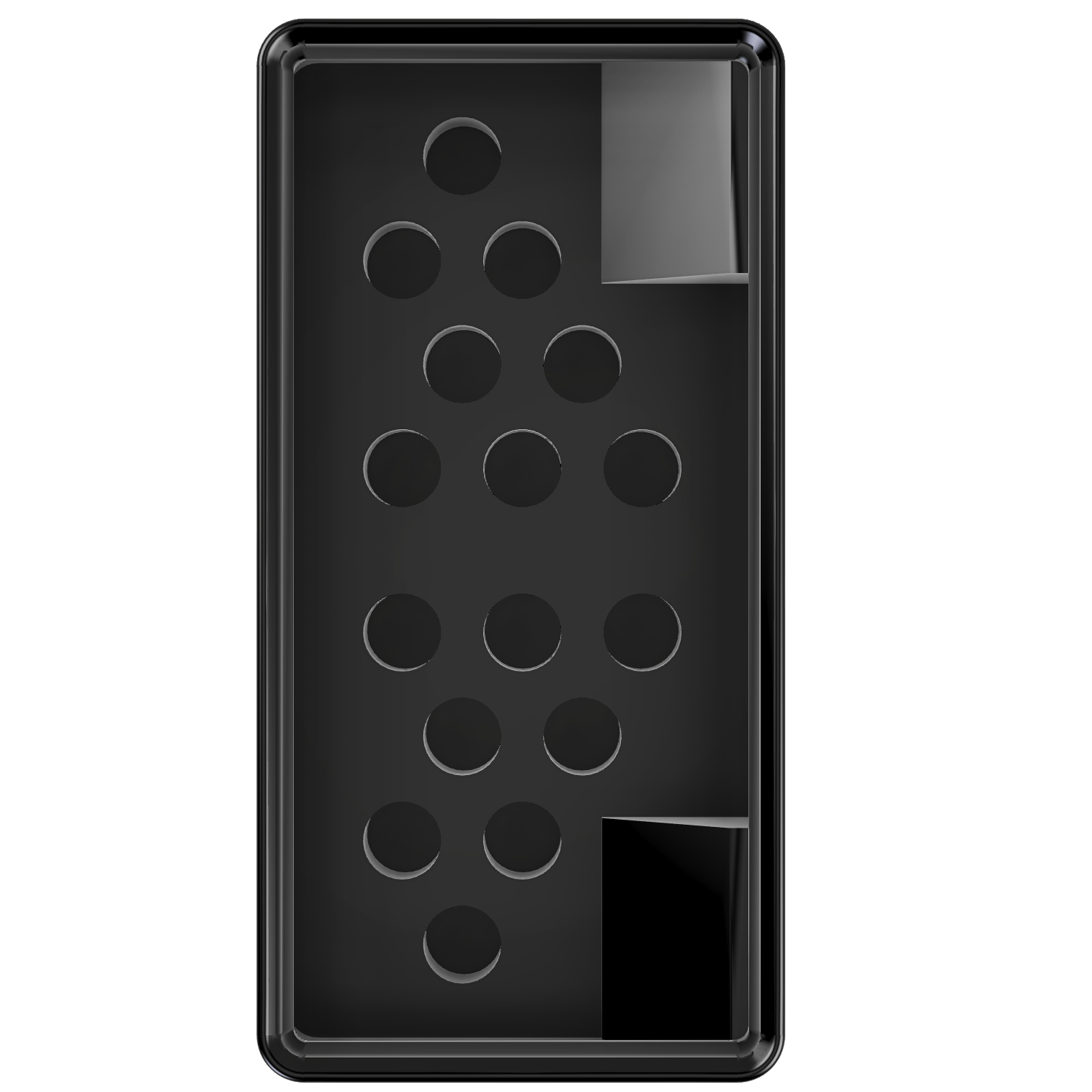 bild nr 3 på produkten: Gridfinity kompatibel, Dual Bulk Nozzle Holder, 42 mm bin system