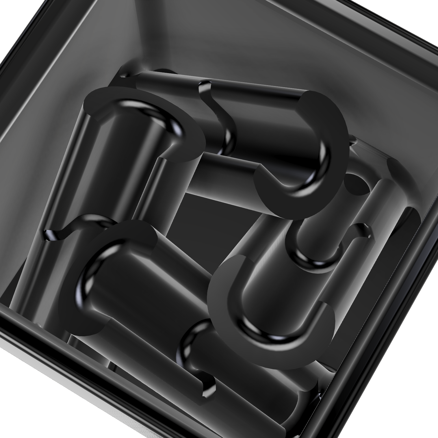 bild nr 4 på produkten: Gridfinity kompatibel, Quad Revo Nozzlebreak Holder, 42 mm bin system