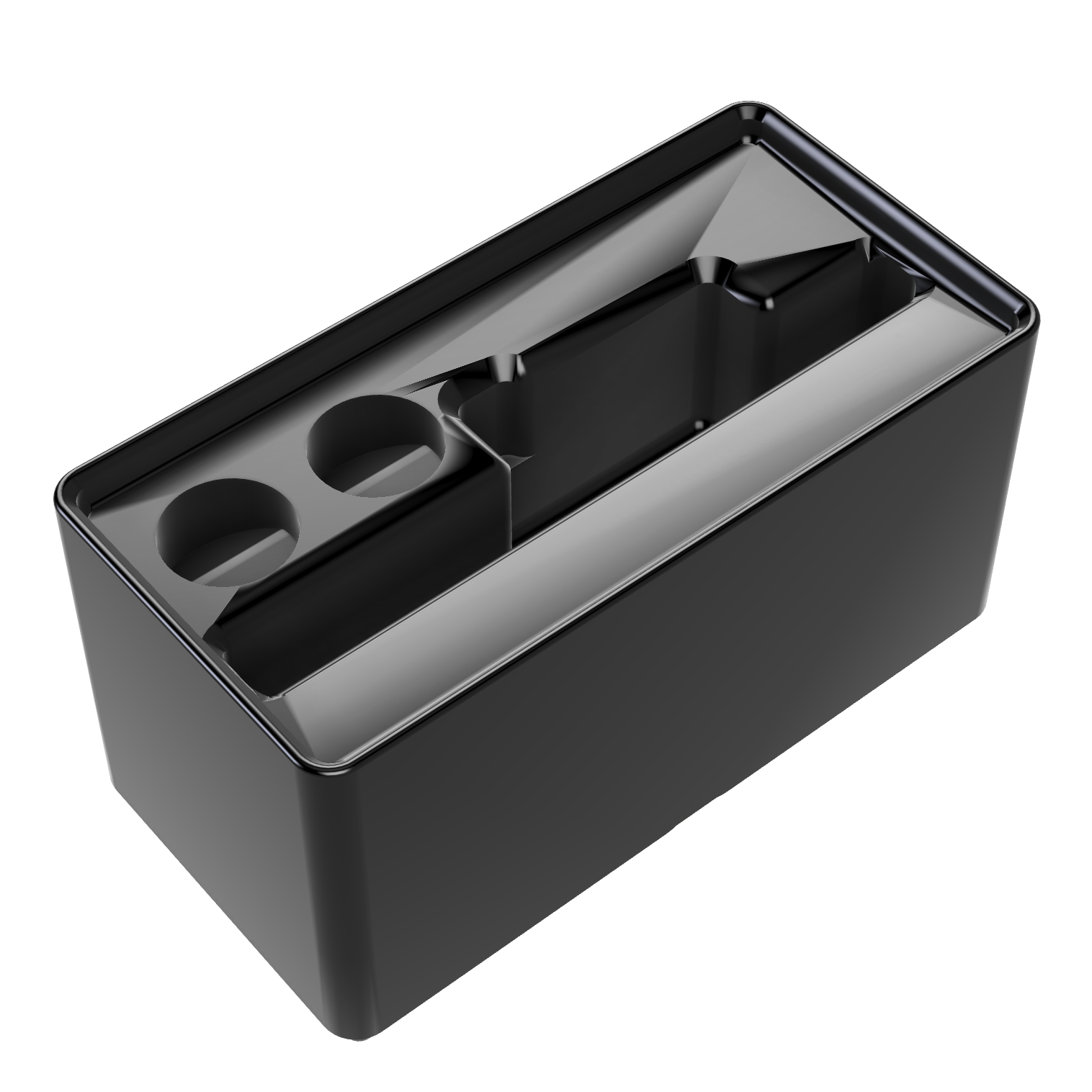 Bild på 3D printad produkt med namn: Gridfinity kompatibel, Caliper Holder, Mitutoyo Series 500, 42 mm bin system