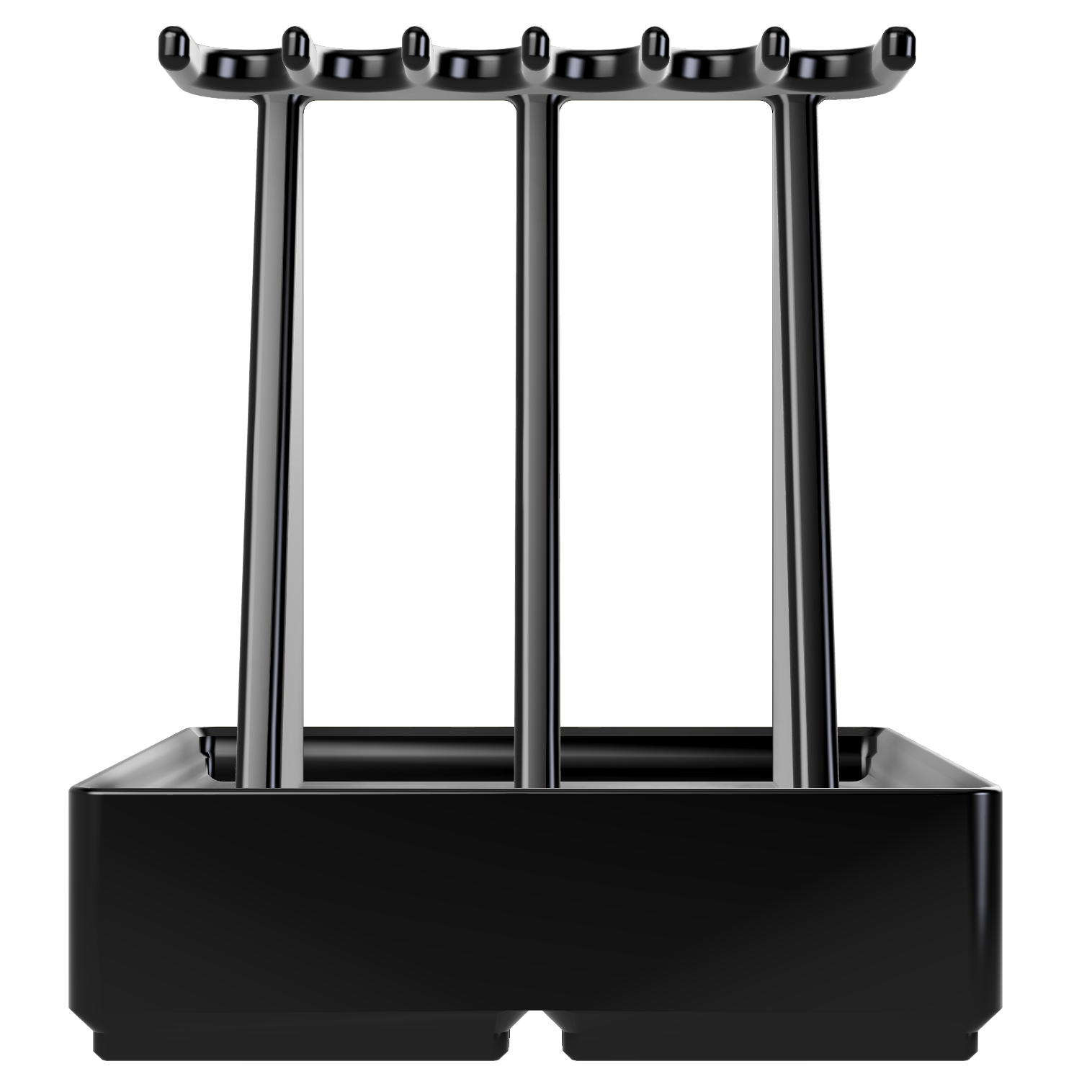 bild nr 2 på produkten: Gridfinity kompatibel, Chonk Rack - två delar som behöver limmas, 42 mm bin system