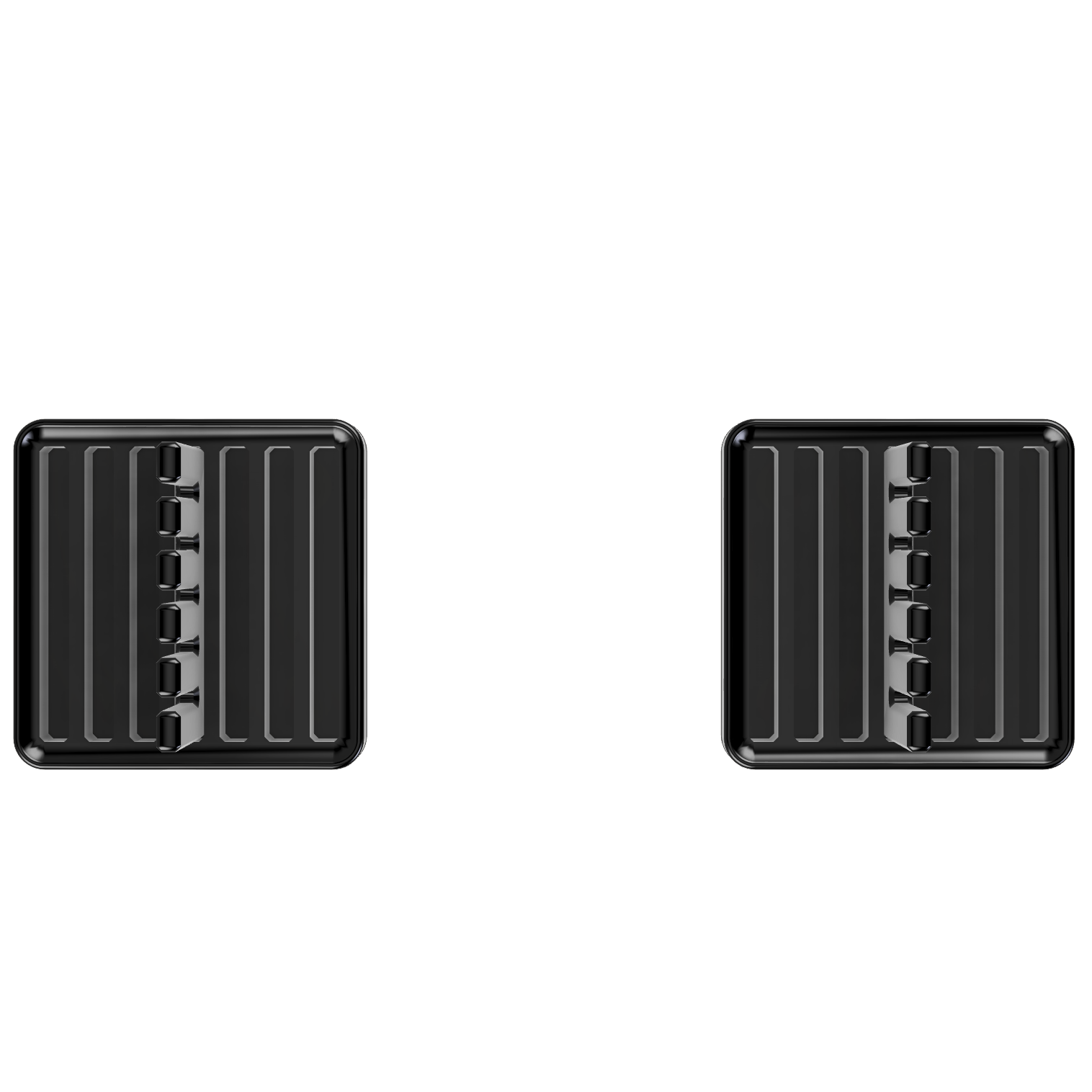 bild nr 4 på produkten: Gridfinity kompatibel, Justerbar Kabel Hållare Två Stycken, 1x1 Ruta