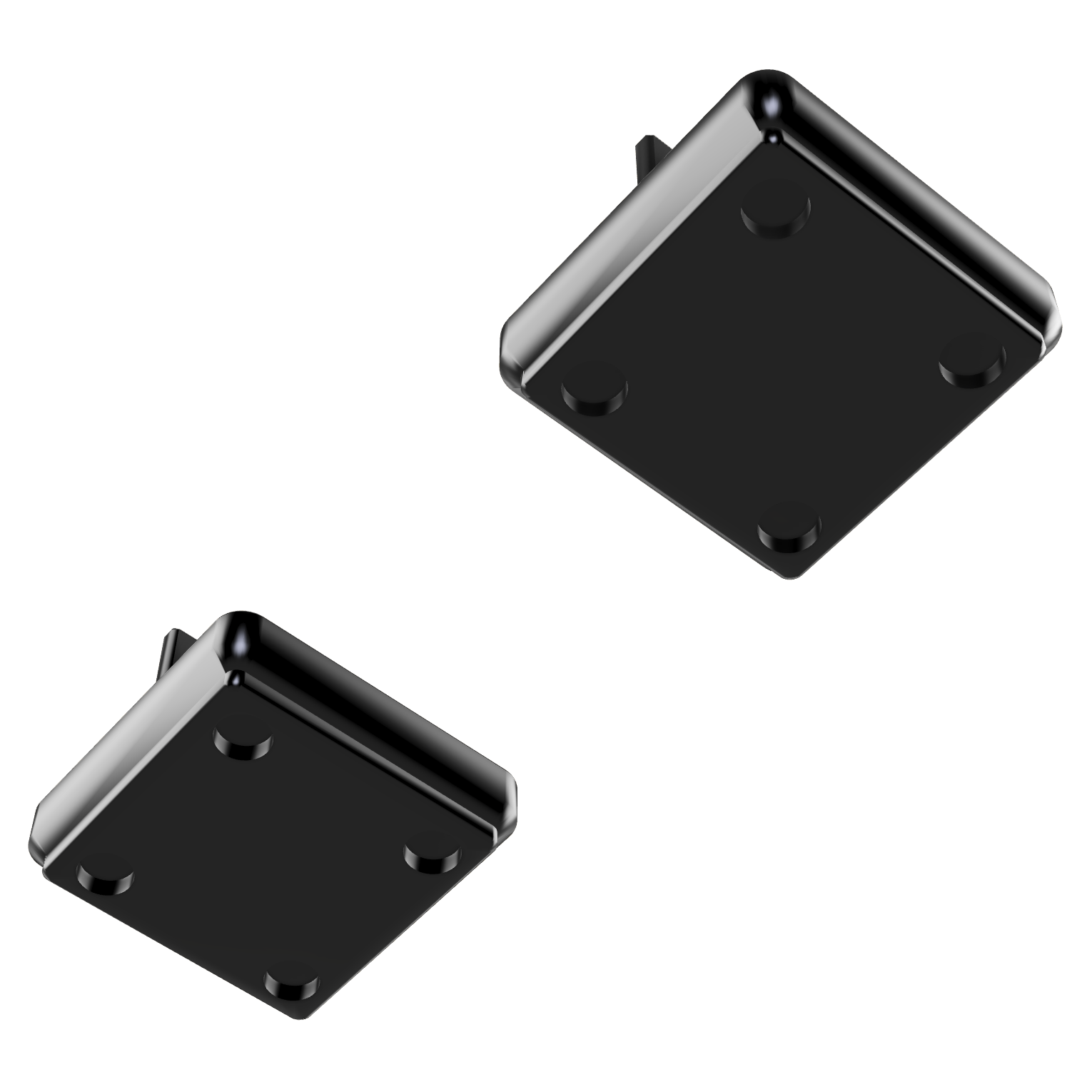 bild nr 5 på produkten: Gridfinity kompatibel, Justerbar Kabel Hållare Två Stycken, 1x1 Ruta