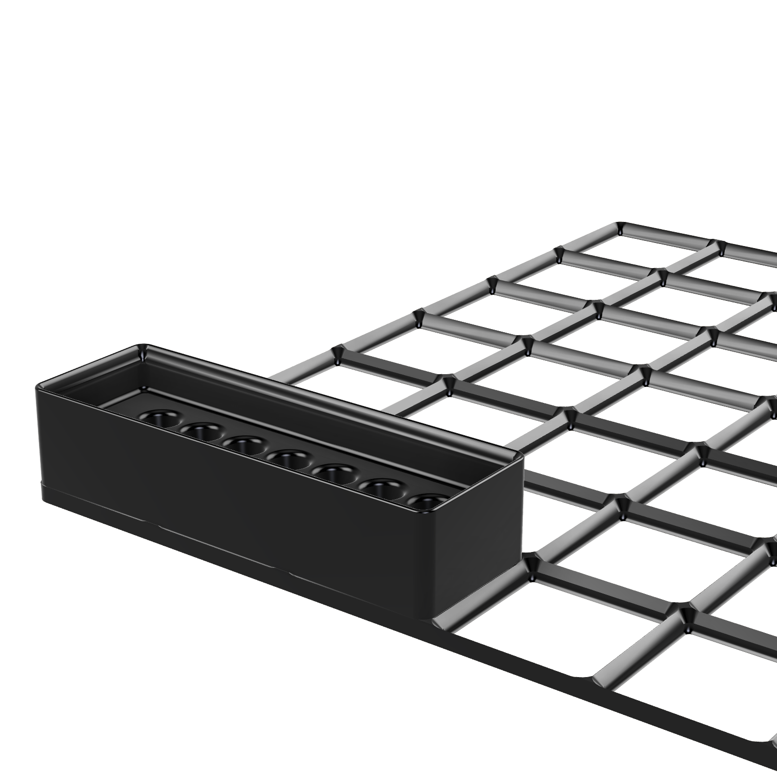 bild nr 1 på produkten: Gridfinity kompatibel, ER11 collet hållare, 14 st, 1x3 Rutor