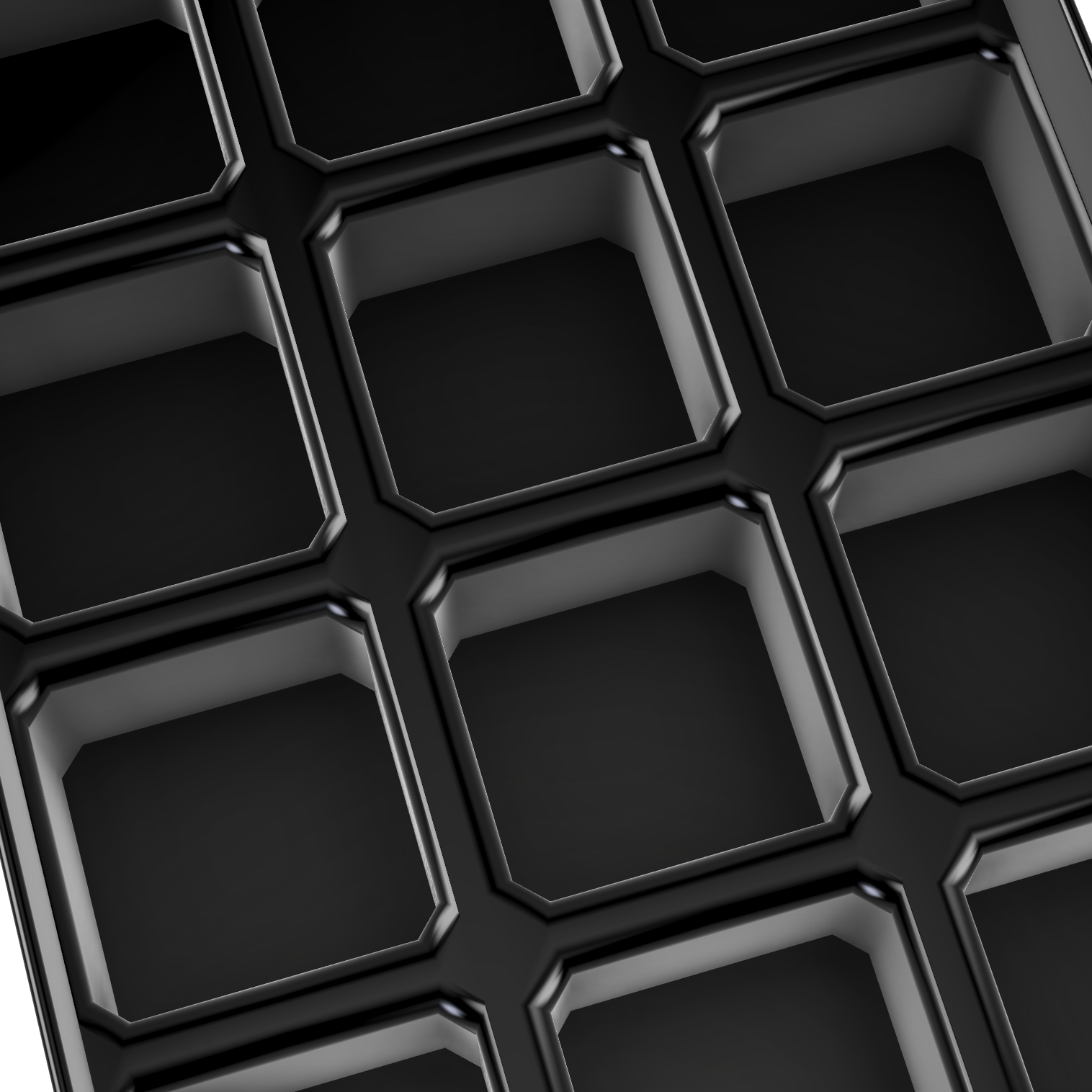 bild nr 2 på produkten: Gridfinity kompatible, ER11 Collet Box Holder, 2x3 Rutor