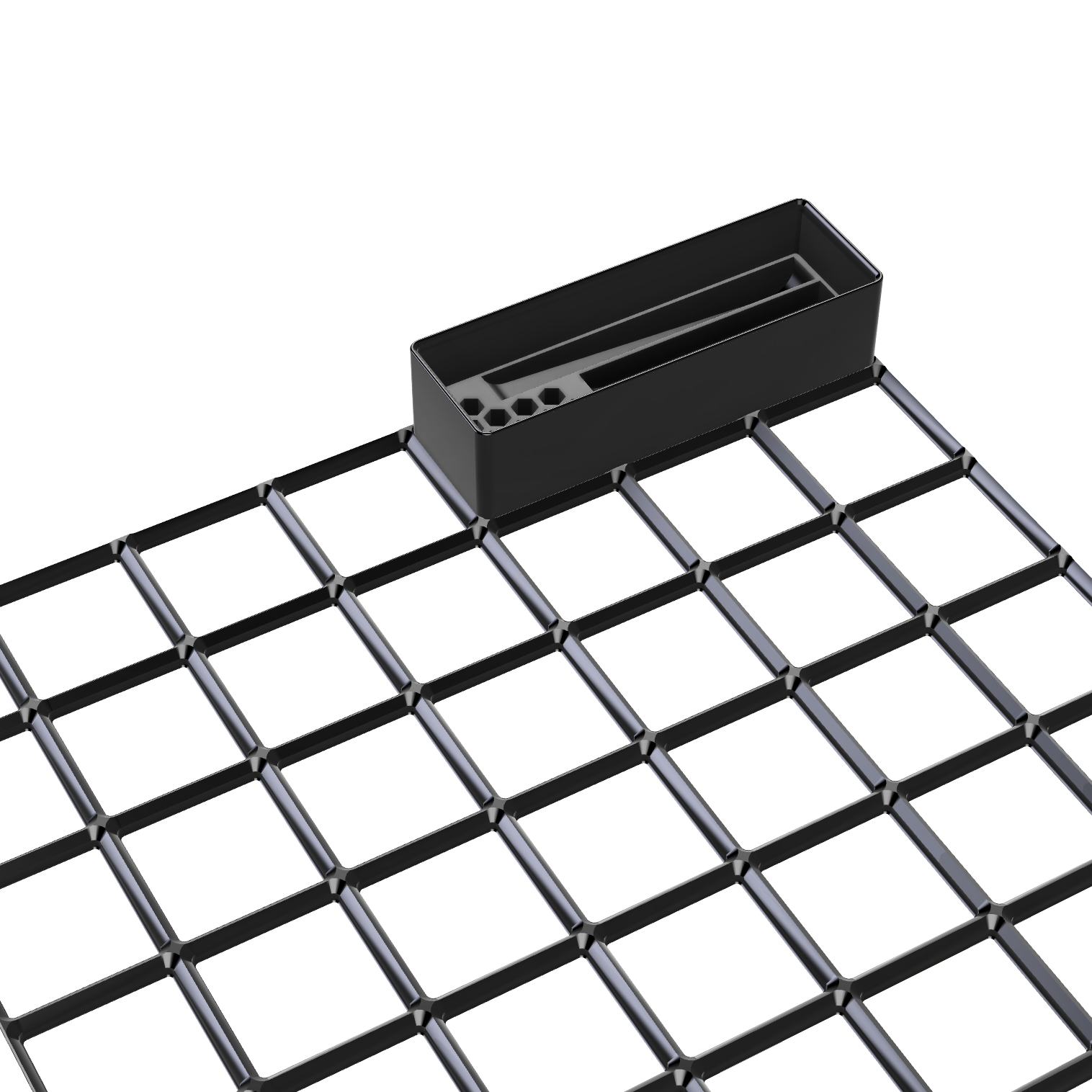 bild nr 1 på produkten: Gridfinity kompatibel, Spärrskaft hållare