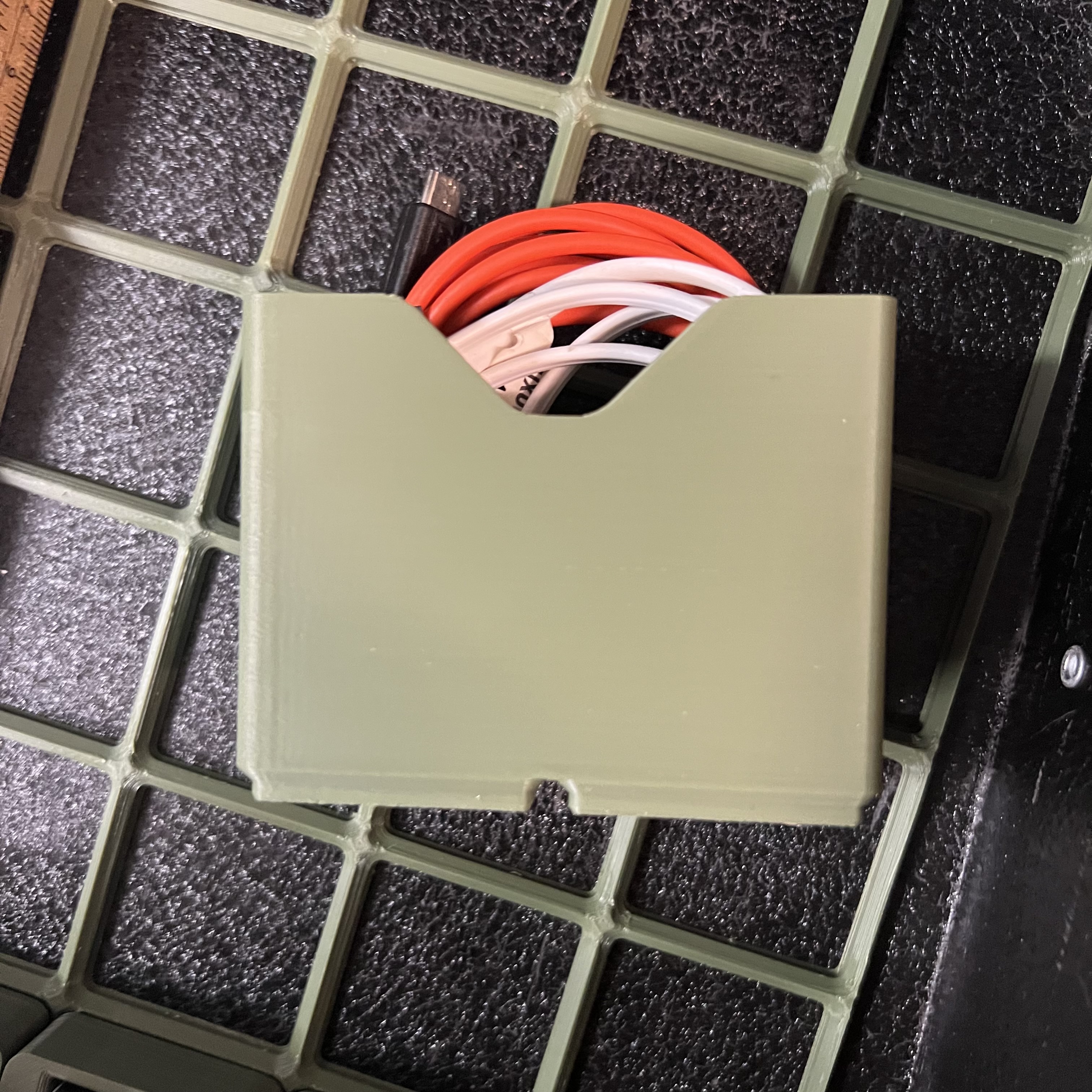 bild nr 5 på produkten: Gridfinity kompatibel, Kabelhållare