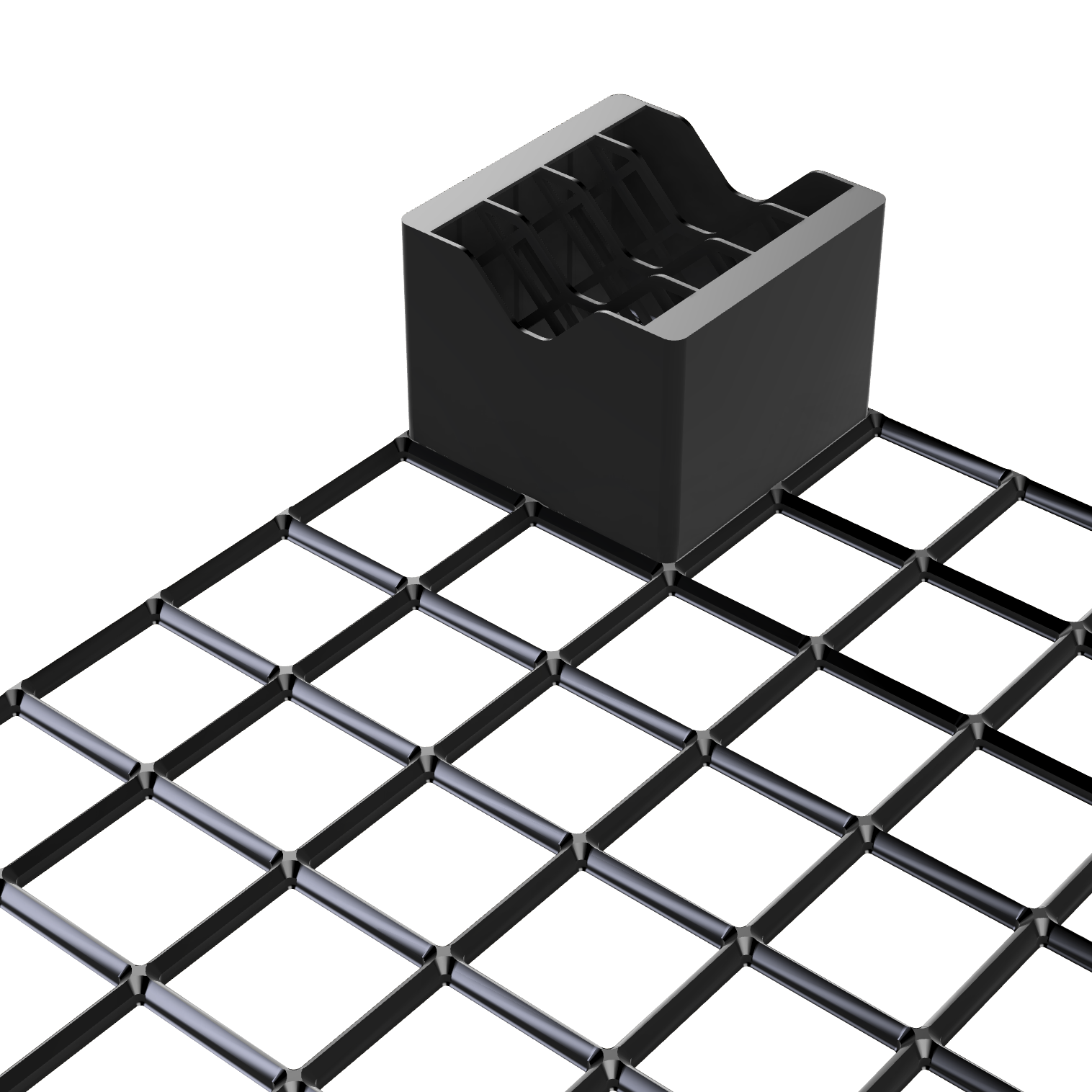 bild nr 3 på produkten: Gridfinity Kompatibel, Kabelförvaring, 2x2 Rutor