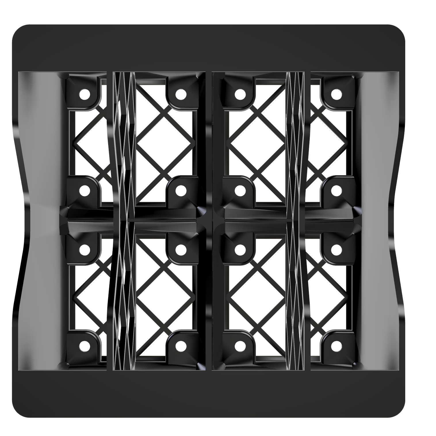 bild nr 1 på produkten: Gridfinity Kompatibel, Kabelförvaring, 2x2 Rutor