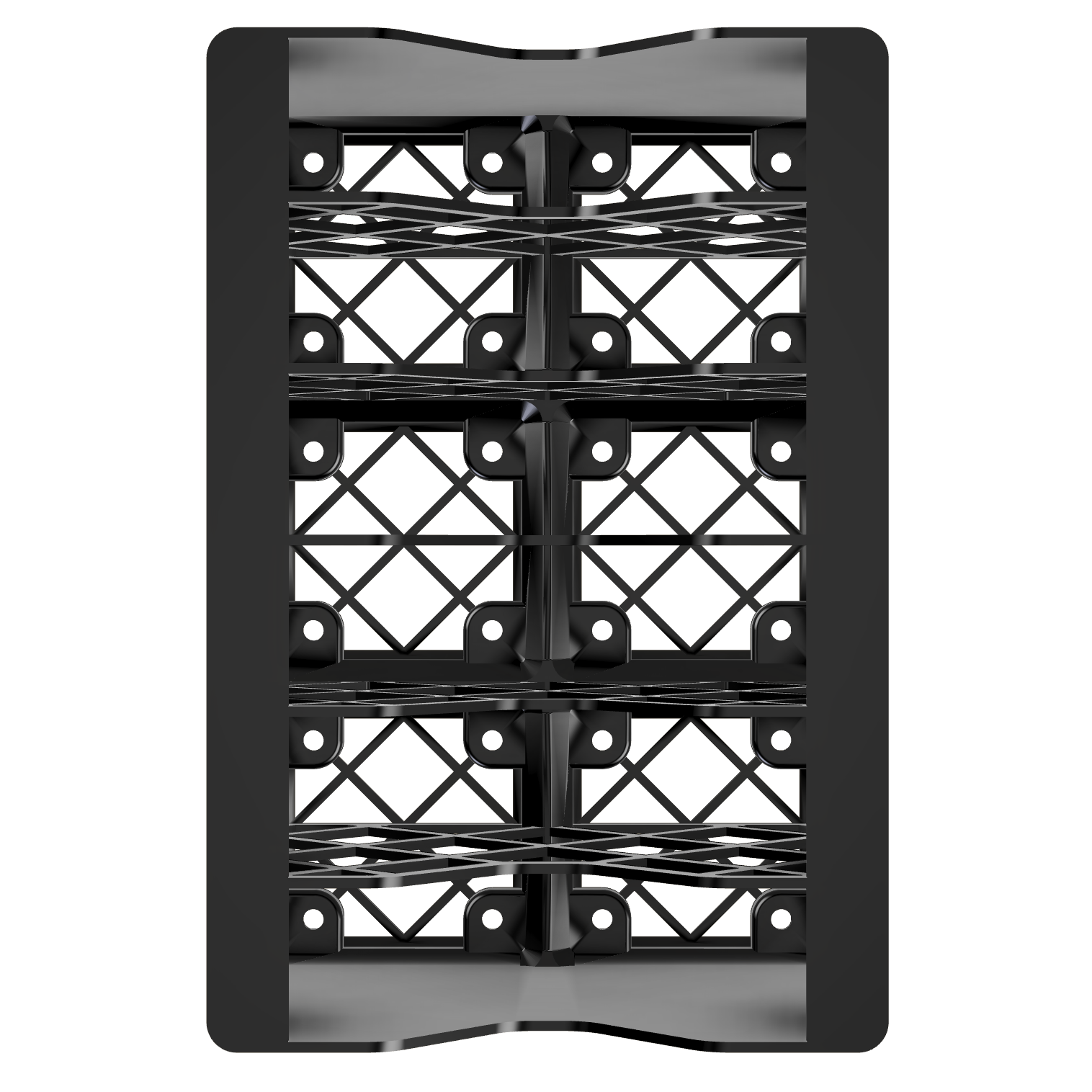 bild nr 4 på produkten: Gridfinity Kompatibel, Kabelförvaring, 2x3 Rutor, Funkar med magneter