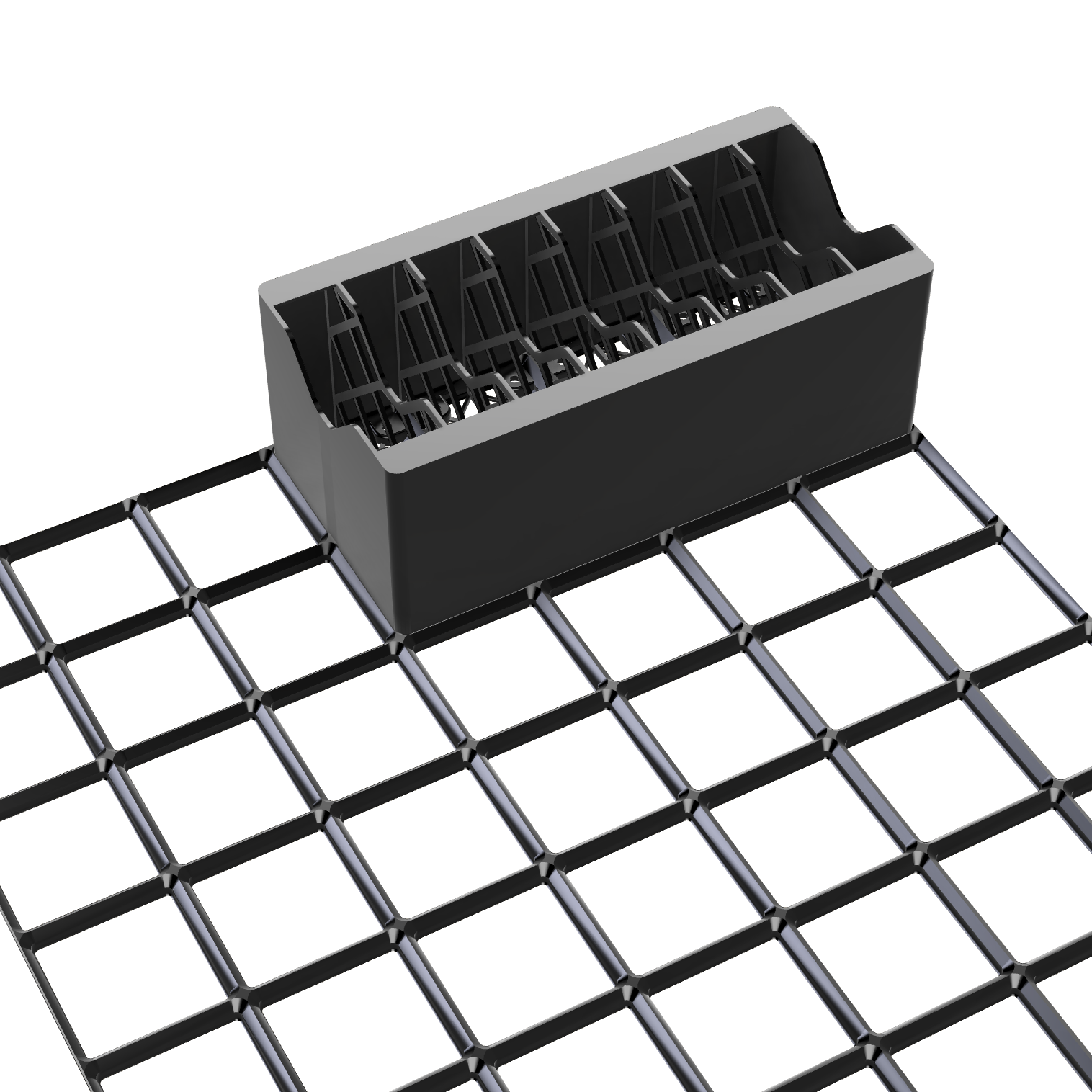 bild nr 4 på produkten: Gridfinity Kompatibel, Kabelförvaring, 2x4, Funkar med magnet