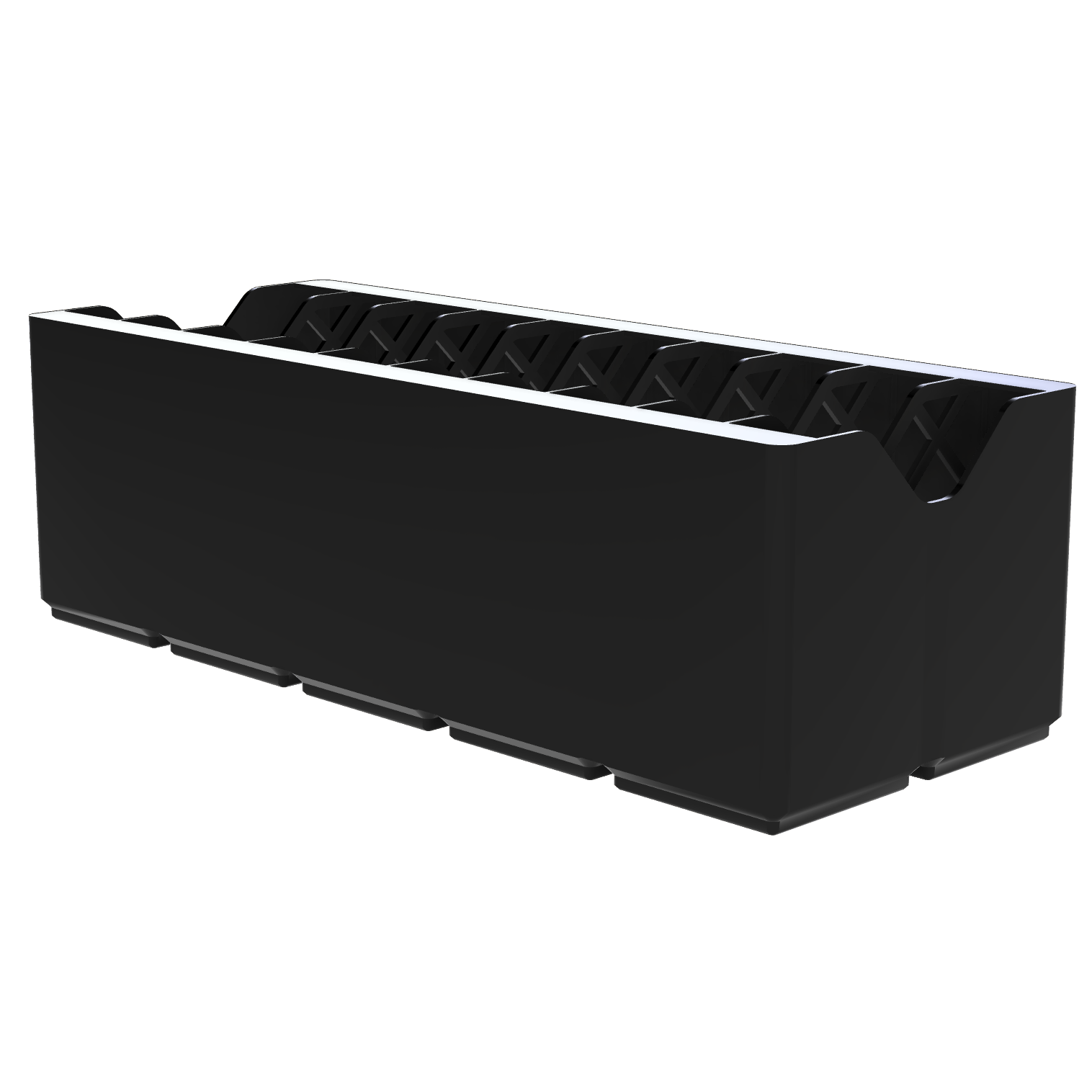 bild nr 4 på produkten: Gridfinity Kompatibel, Kabelförvaring, 2x5 Rutor, Funkar med magneter