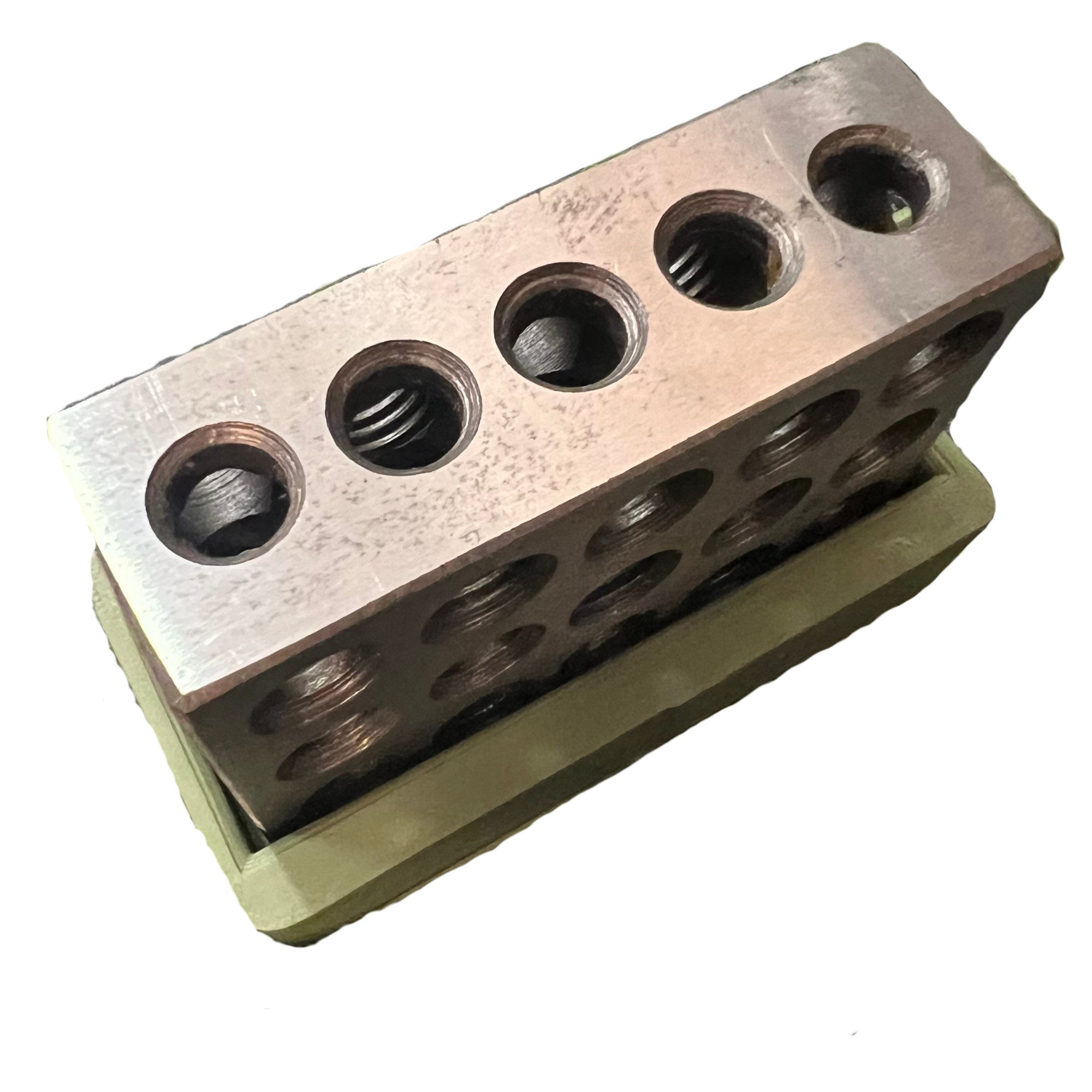 Bild på 3D printad produkt med namn: Gridfinity Kompatibel 25/50/75 mm Block Hållare, 1x2 Rutor