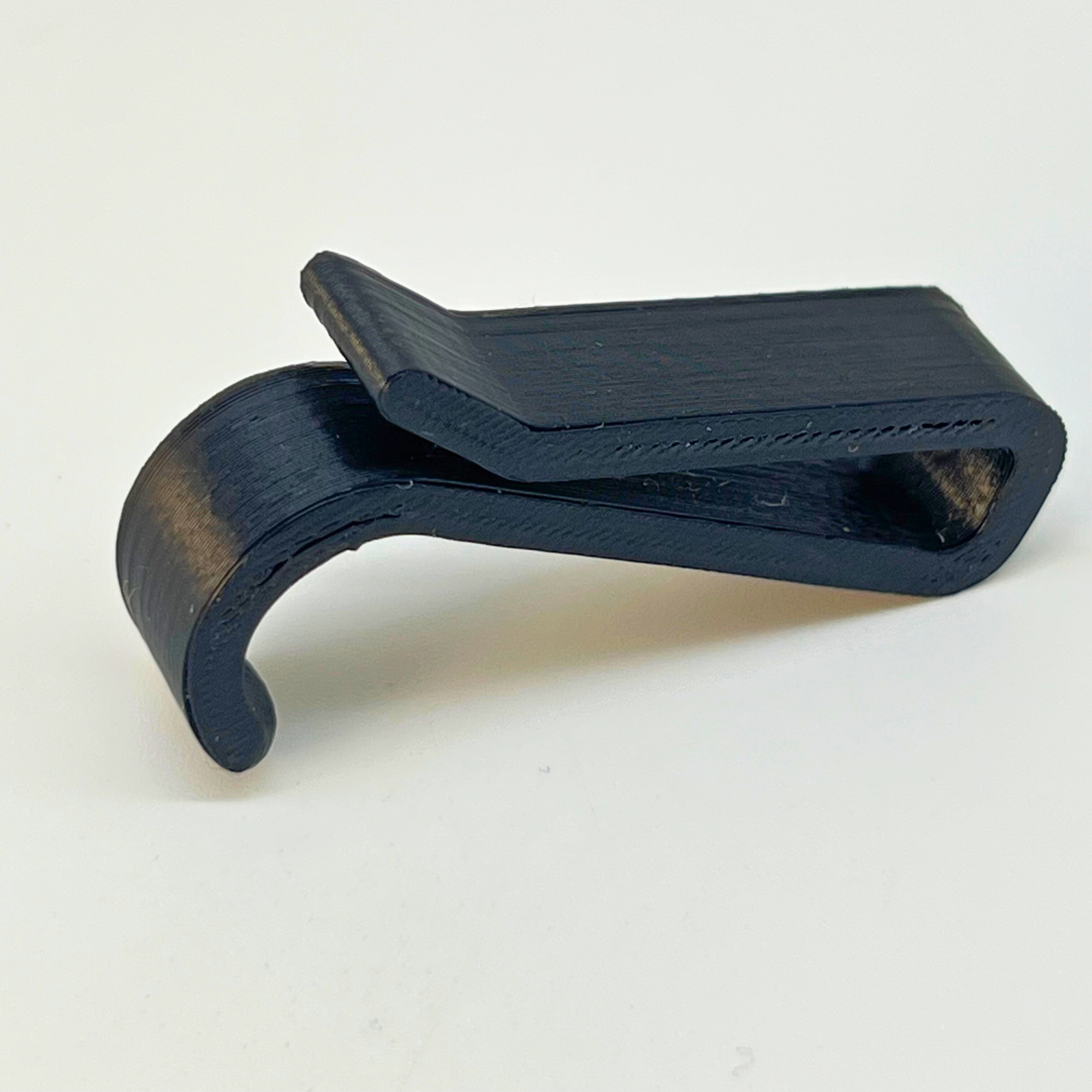 bild nr 2 på produkten: Duschkrok För 2 mm - 6 mm Tjockt Glas - Klämmer fast automatiskt