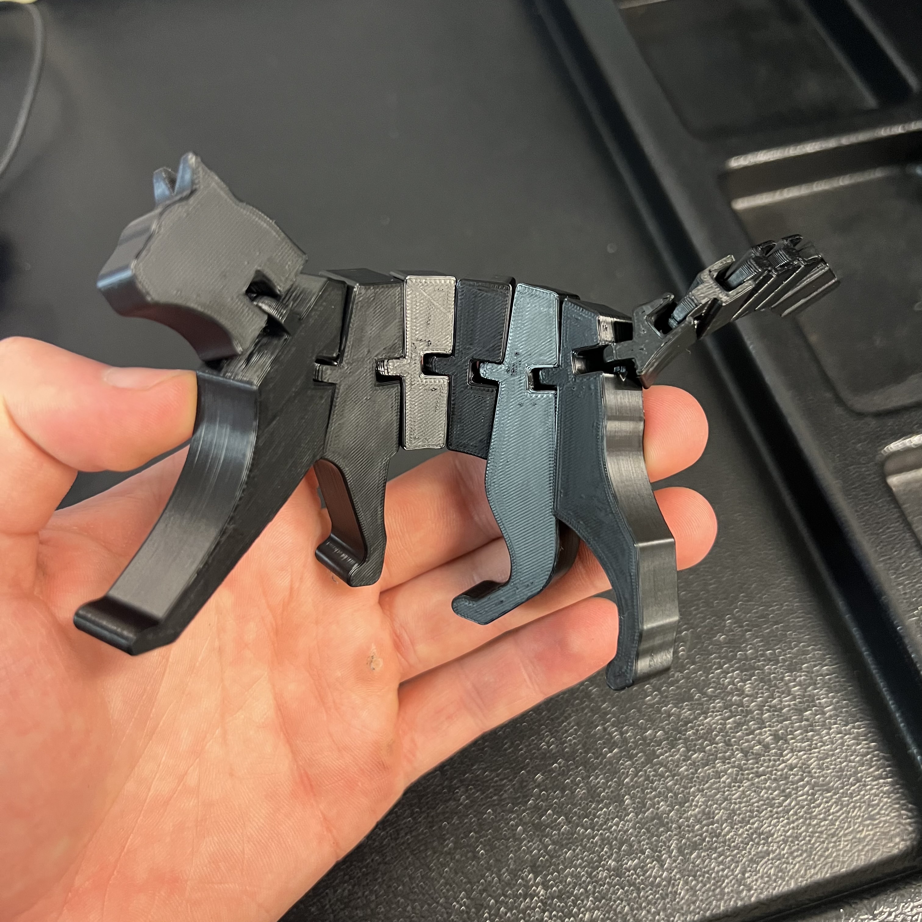 bild nr 2 på produkten: Flexi Katt - Rörliga Leder