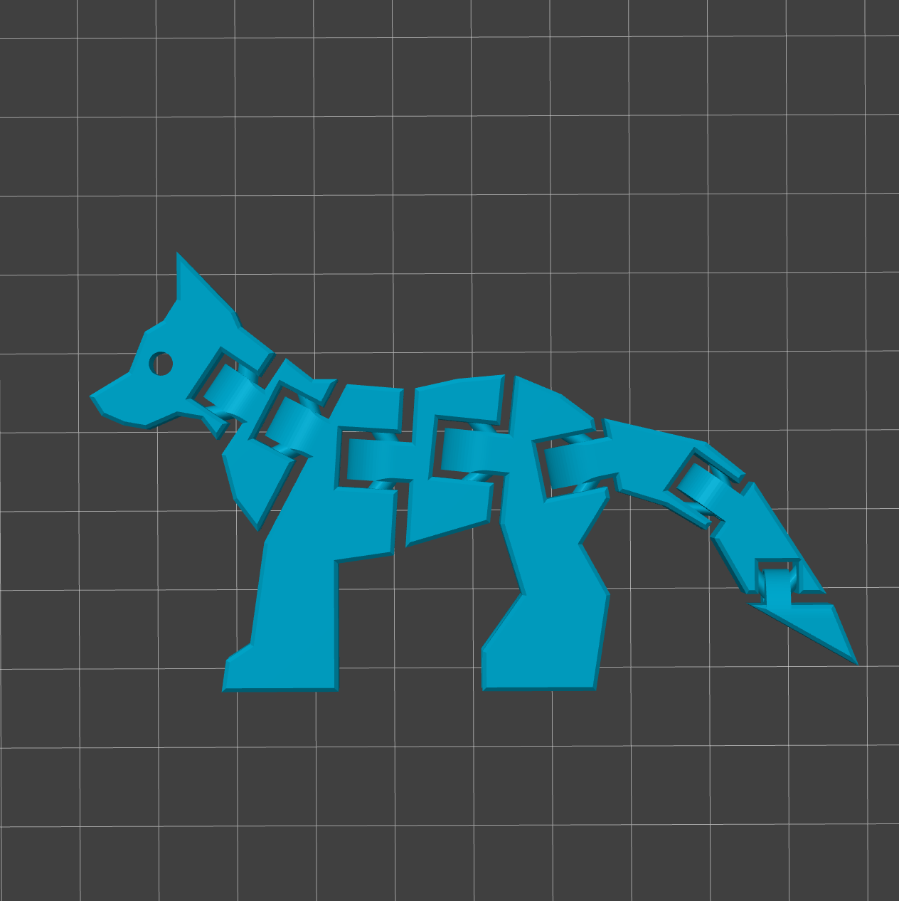 bild nr 4 på produkten: Flexi Räv - Rörliga Leder