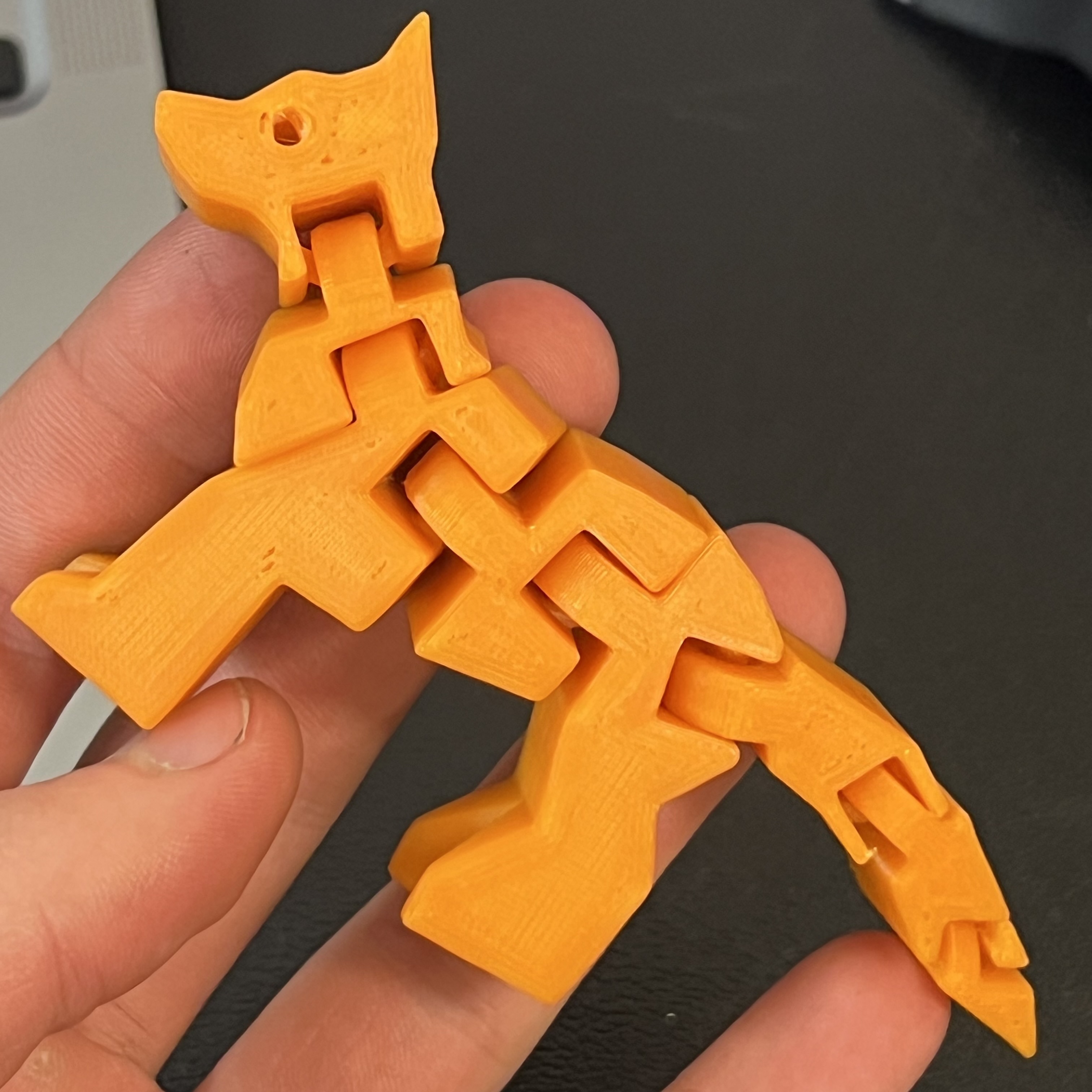 bild nr 2 på produkten: Flexi Räv - Rörliga Leder