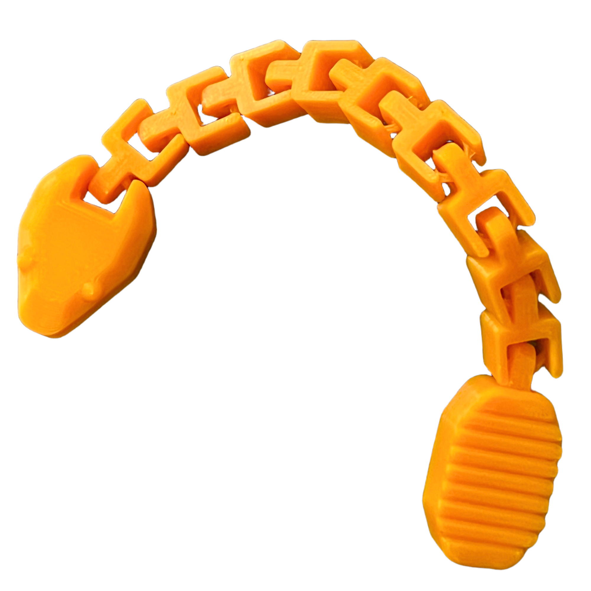 Bild på 3D printad produkt med namn: Flexi Orm - Rörliga Leder