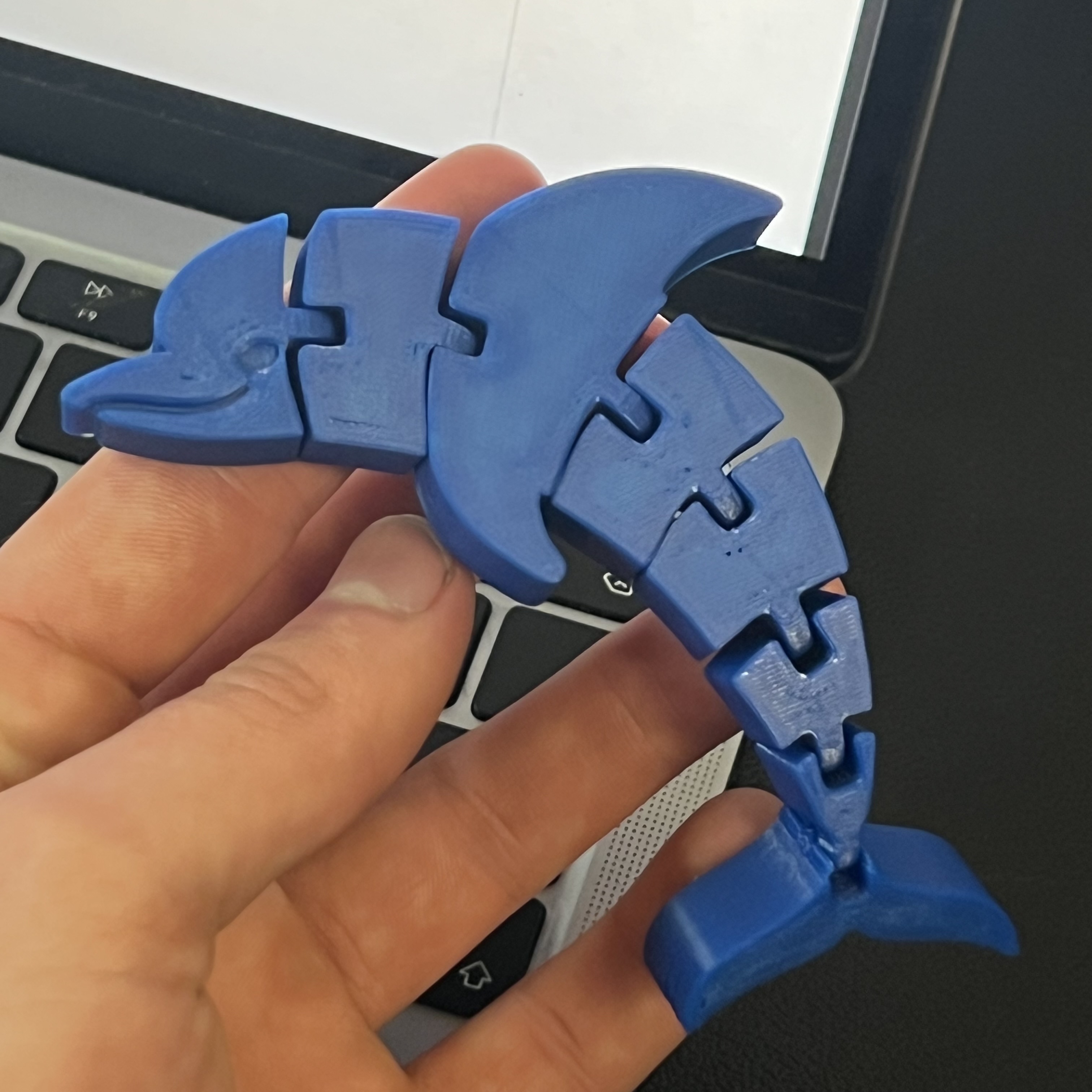 bild nr 2 på produkten: Flexi Delfin - Med Rörliga Leder