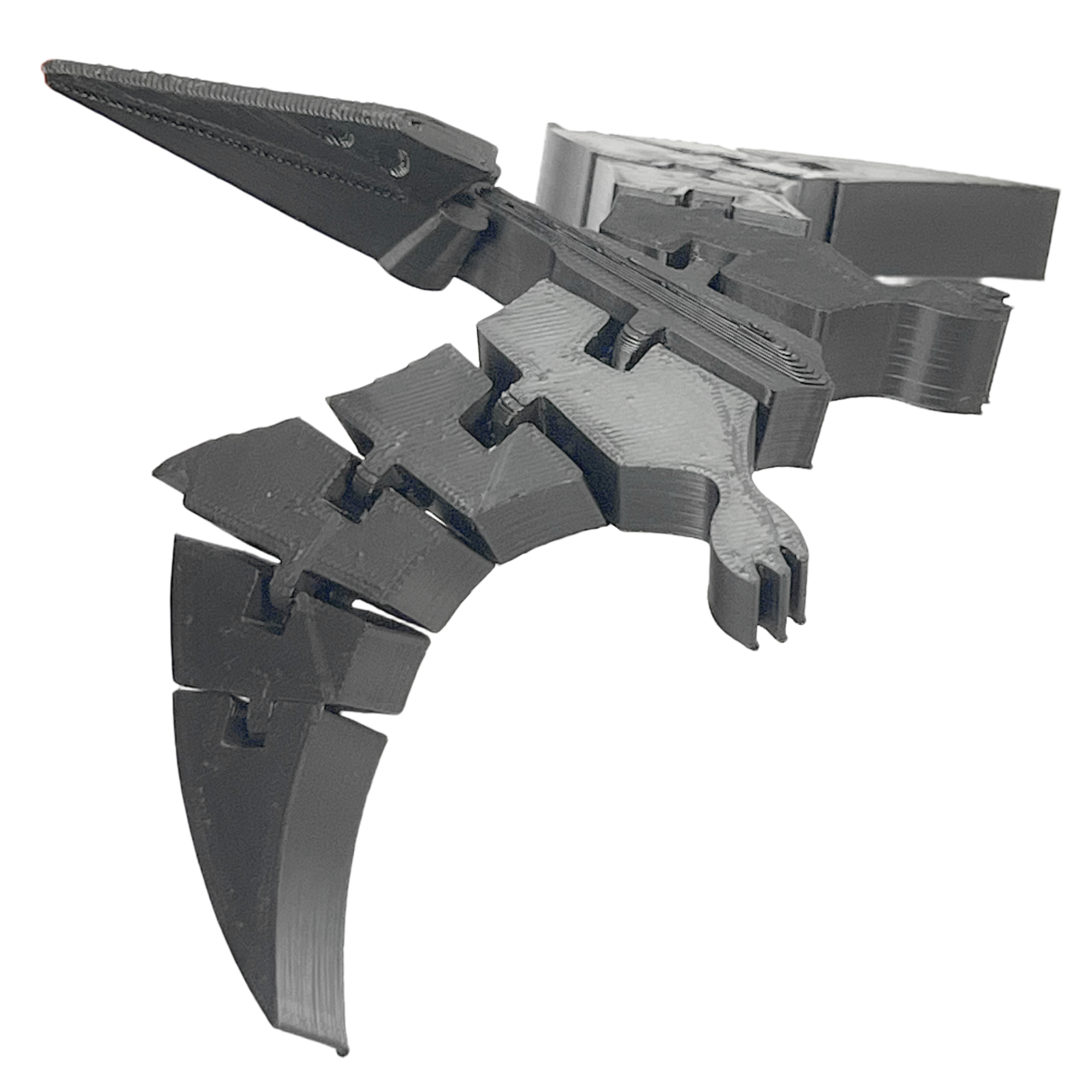 Bild på 3D printad produkt med namn: Flexi Pterodactylus - Med Rörliga Leder - Dinosaurie