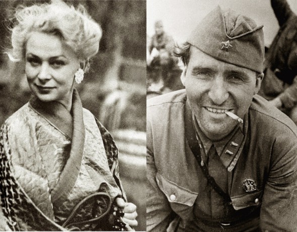 Актриса Валентина Серова и Константин Симонов были женаты несколько лет - за их романом следила с замиранием сердца вся страна