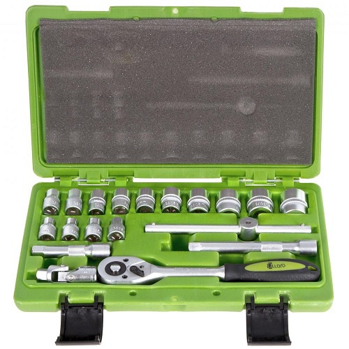 ALLOID 00000019942 - Набір головок Alloid 3/8" 19 предметів 6-22 мм (НГ-3019П)