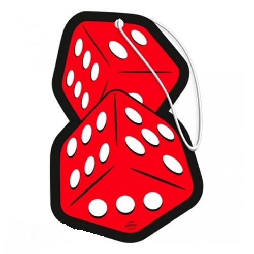 AROMA 83275 - Ароматизатор Aroma Car Cellulose LIFE ON THE EDGE - ROULETTE