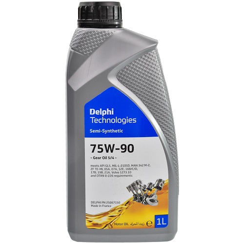 DELPHI 25067150 - Трансмісійна олива Delphi Gear Oil 5/4 75W-90, 1л