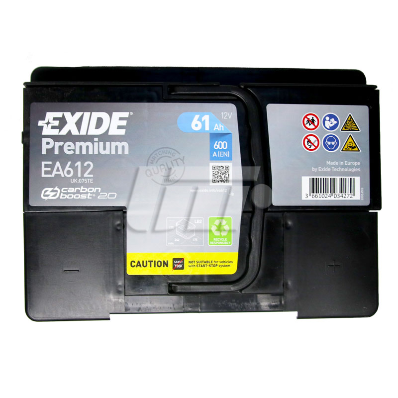 EXIDE EA612 image