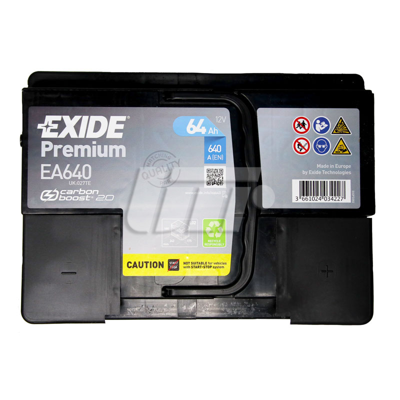 EXIDE EA640 image