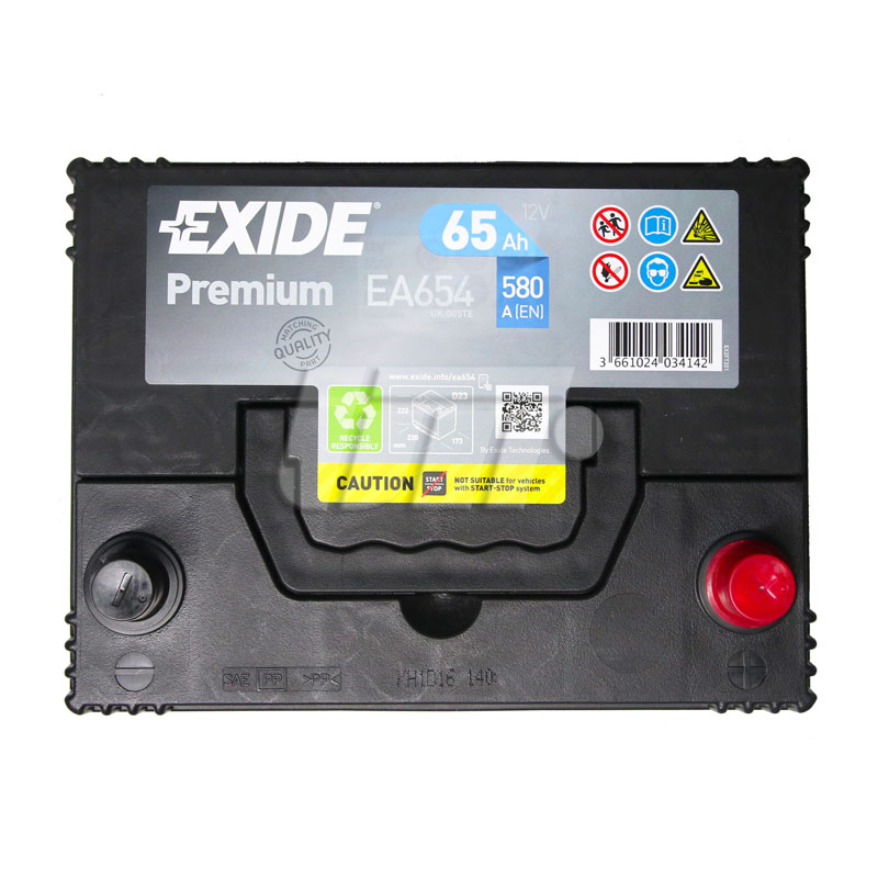 EXIDE EA654 image