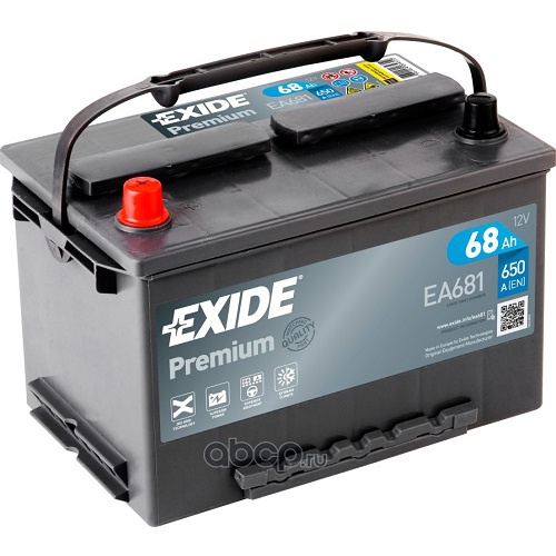 EXIDE EA681 image