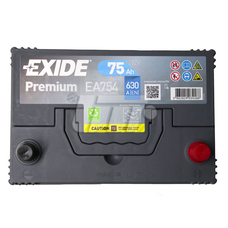 EXIDE EA754 image
