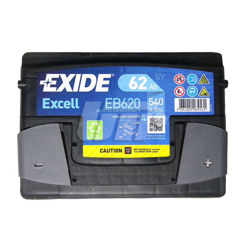 EXIDE EB620 image