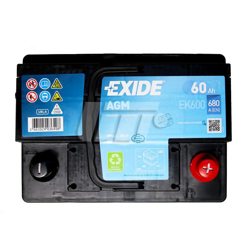 EXIDE EK600 image