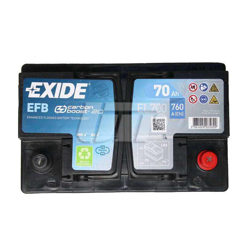 EXIDE EL700 image