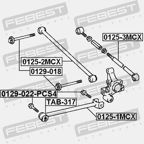 FEBEST 0129-022-PCS4 image
