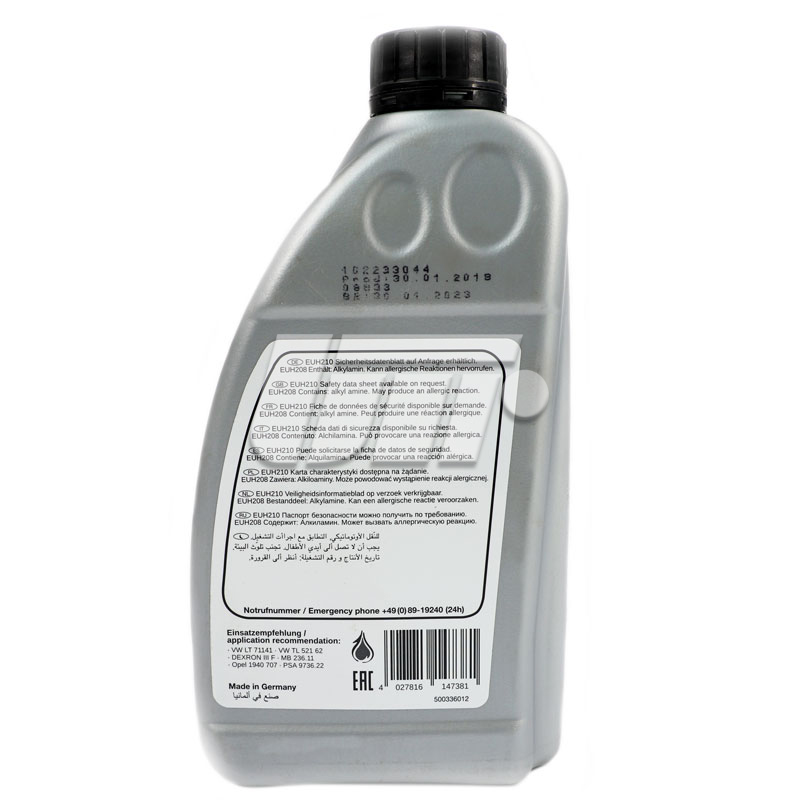 14738 FEBI BILSTEIN - Febi ATF MB 236.11 LT 71141