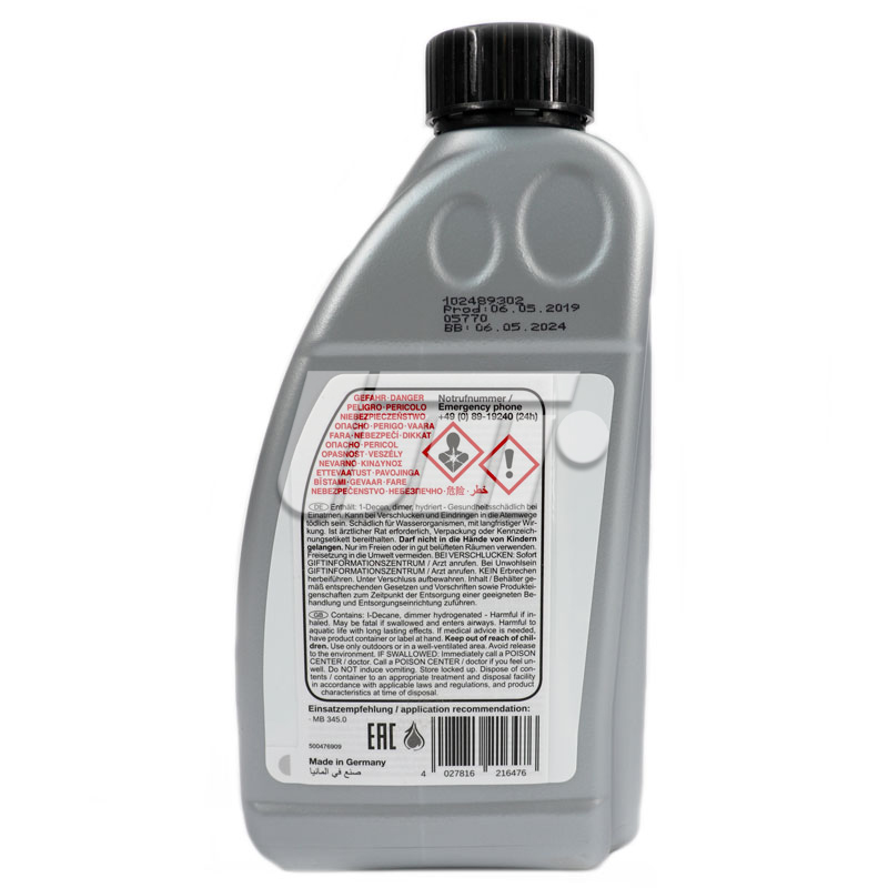 21647 FEBI BILSTEIN - Febi Рідина гідросистеми MB 345.0