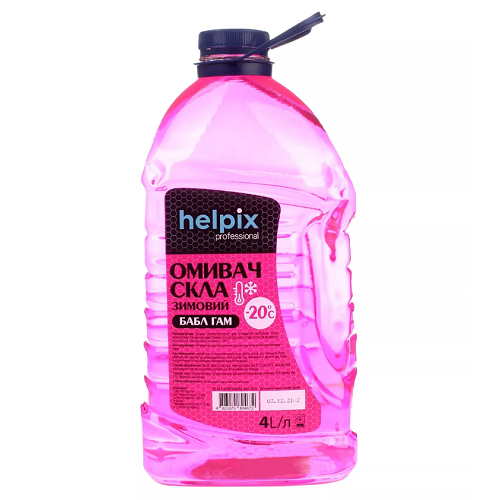 HELPIX 4823075804672 - Омивач скла Helpix Professional зимовий -20 °С bubble gum