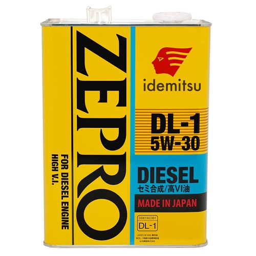IDEMITSU 2156041-4P - Олива моторна IDEMITSU ZEPRO Diesel DL-1 5W-30 4л