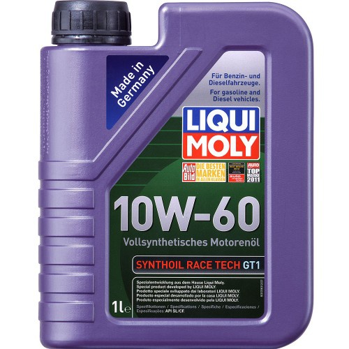 LIQUI MOLY 1943 - Моторна олива Liqui Moly SynthOil Race Tech GT1 10W-60, 1л