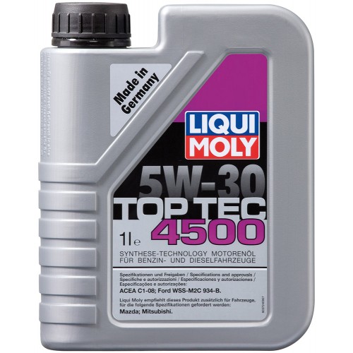 LIQUI MOLY 2317 - Моторна олива Top Tec 4500 5W-30