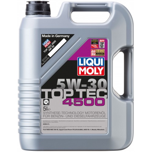 LIQUI MOLY 2318 - Моторна олива Top Tec 4500 5W-30