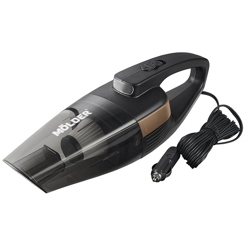 MOLDER MA34020 - Пилосос автомобільний MOLDER з LED ліхтарем, 110Вт/12В/3.2кПа