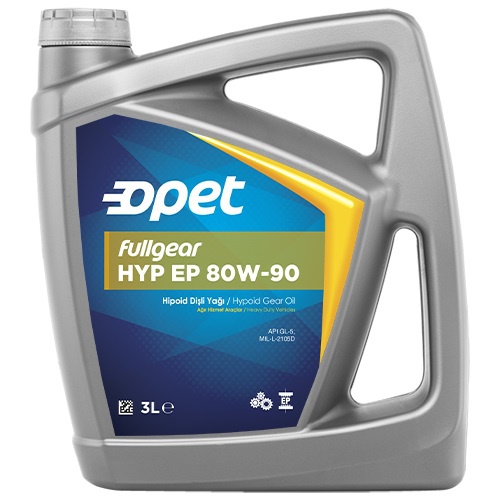 OPET 601216244 - Олива трансмісійна Opet FullGear HYP EP 80W-90 3л