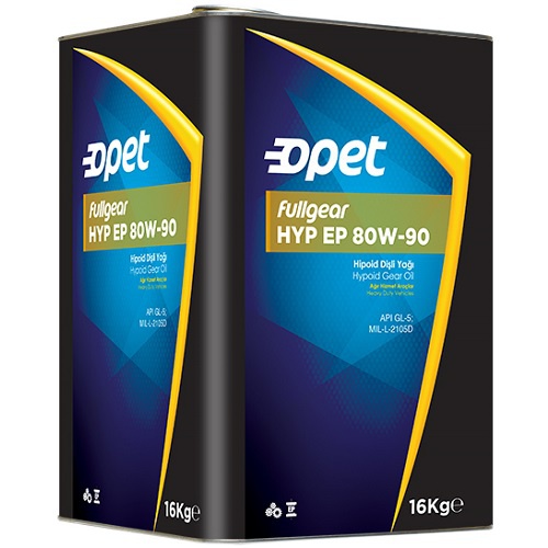 OPET 601216251 - Олива трансмісійна Opet FullGear HYP EP 80W-90 16кг