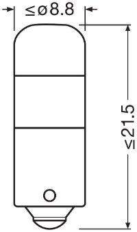 OSRAM 3893DWP-2BL image