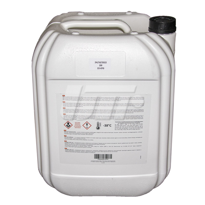 G1120GRM SATO TECH - SATO Антифриз зелений READY MIX (-35С) 20л